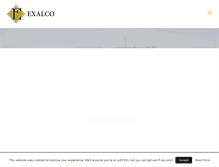 Tablet Screenshot of exalcogroup.com